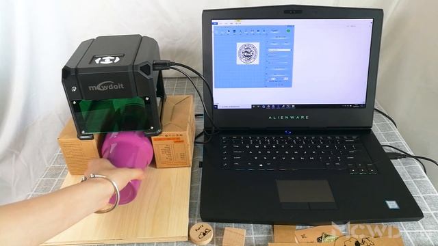 Mcwdoit 3000mW Laser Engarving Machine Upgraded Version смотреть онлайн