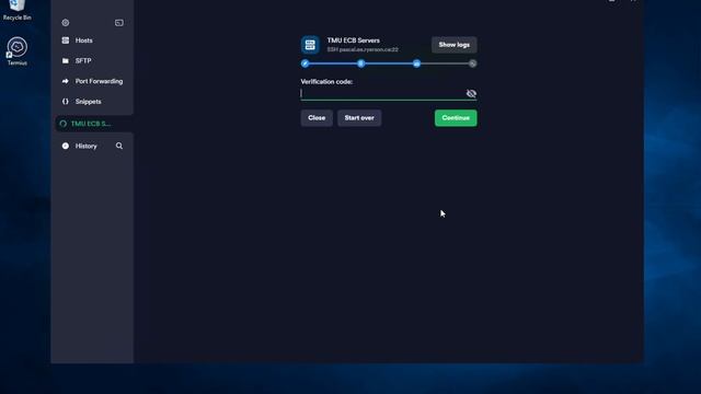 Install Termius + SSH into ECB Servers смотреть онлайн