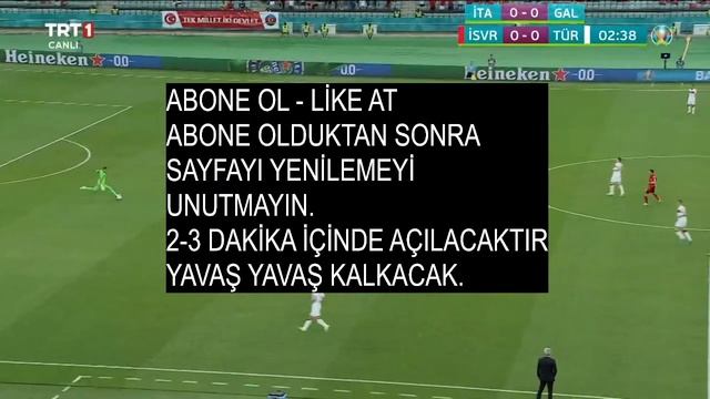 TRT 1 CANLI YAYIN İZLE İSVİÇRE - TÜRKİYE CANLI İZLE смотреть онлайн