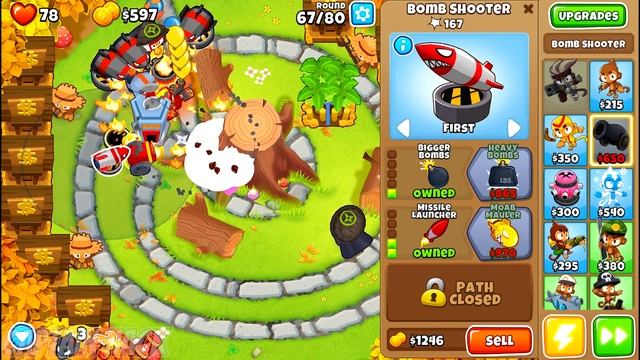 BLOONS TD 6 Gameplay/Walkthrough Part 2 - Gwendolin The Pyromaniac - Tree Stump смотреть онлайн
