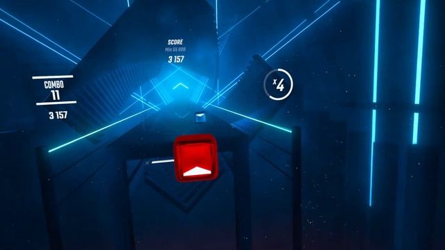 META QUEST 2 - STEAM VR - BEAT SABER GAMEPLAY смотреть онлайн
