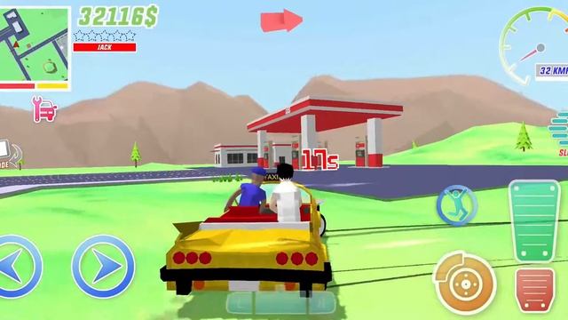 Dude Theft Wars: Open World Sandbox Simulator | Taxi Driver | #710 - Android GamePlay FHD смотреть онлайн