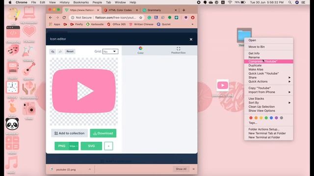 How to make AESTHETIC icons for your folders on Mac || + How to make them aesthetic смотреть онлайн