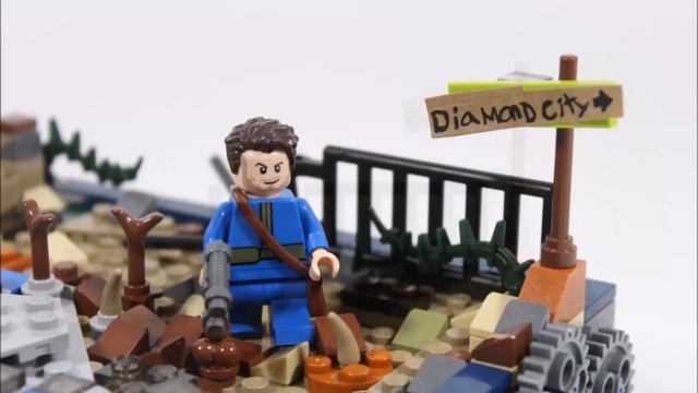 LEGO FALLOUT 4 VAULT 111 DISPLAY MOC смотреть онлайн