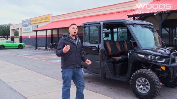 Check Out The BRAND NEW 2023 Can-Am Defender MAX Lone Star Cab!!!