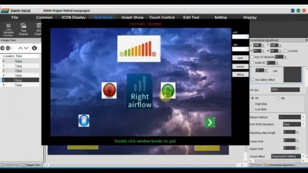 #5 DWIN HMI Touch Display - Graphical User Design -  Slider -Data & Artistic Variable -Arduino code