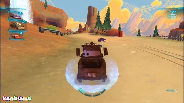 Mater race at Timberline Sprint, Cars 2 The Video Game PC Gameplay 1080p HD смотреть онлайн
