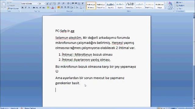 Mikrofon Ayarları смотреть онлайн