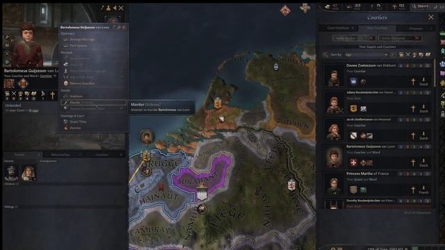 Crusader Kings III - Tours & Tournaments - France taking over смотреть онлайн