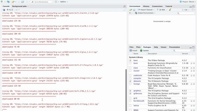 How to install dplyr package in RStudio смотреть онлайн
