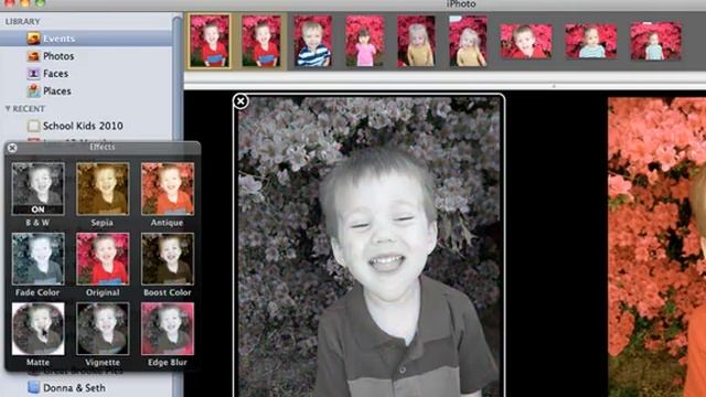 Compare picture edits side by side in iPhoto смотреть онлайн