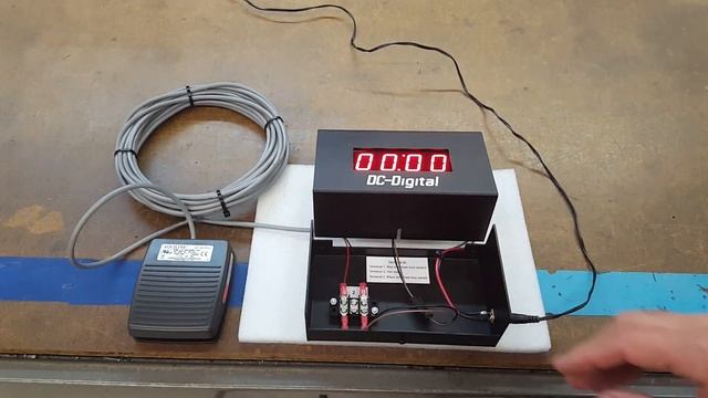 Hands Free Foot Switch Triggered Process Count Up Timer DC-10T-UP-Foot 3-Press Start, Stop, Reset смотреть онлайн