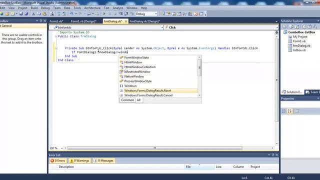 Font Dialog box-How to use use in vb.net смотреть онлайн