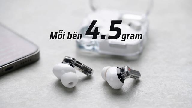 Trên tay tai nghe trong suốt Nothing Ear 2 смотреть онлайн