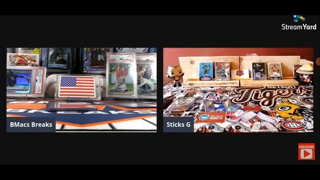 💥 Sticks G & BMac's Breaks 300 Subscriber Livestream Giveaway Replay - 10 Winners !!! 💥 смотреть онлайн