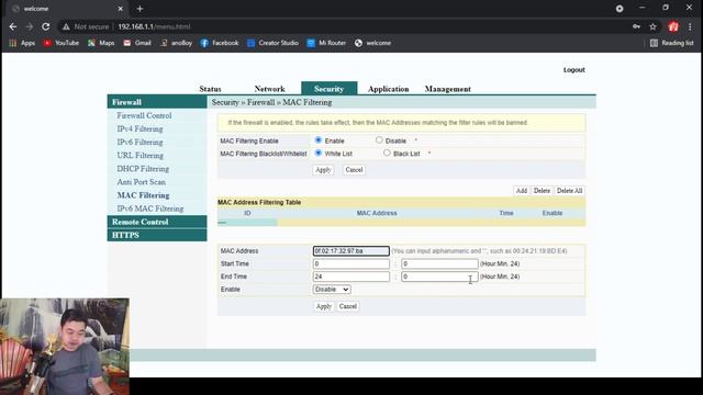 Cara Memblock Wifi dengan MAC Filtering di Fiberhome HG6243 смотреть онлайн