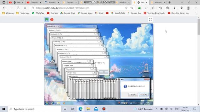 Windows 7 Crazy Error By Scratch смотреть онлайн