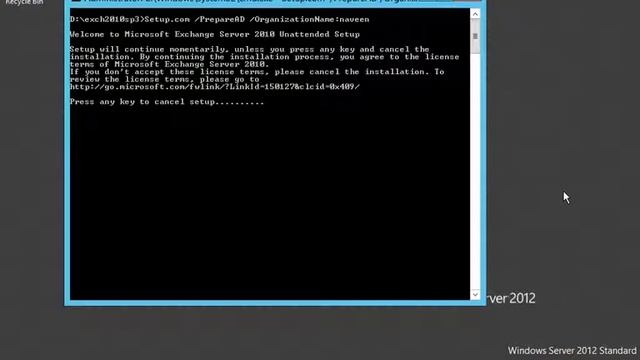 Microsoft Exchange Server 2010 SP3 (Installation or Configuration) on windows server 2012 смотреть онлайн