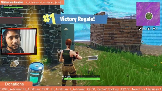 DAY 16 : "1 Win" Fortnite Player GGMaBoii смотреть онлайн