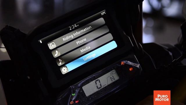 Honda Africa Twin AndroidAuto, AppleCarPlay