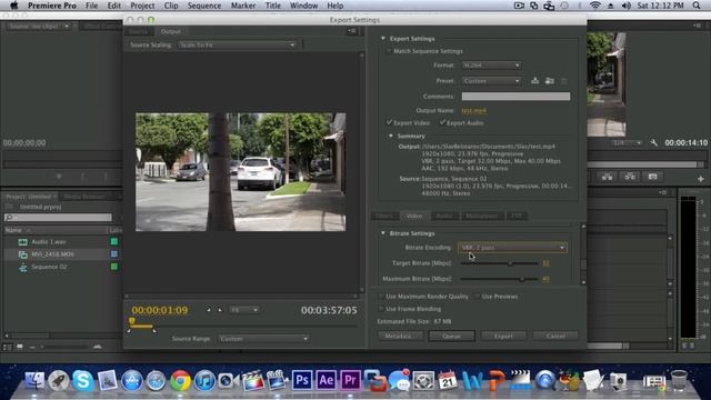 Best Export Settings In Premiere Pro CS6 смотреть онлайн