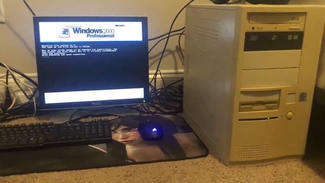 Starting up my new Pentium III Build (Windows 2000) смотреть онлайн