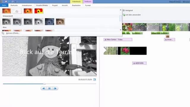 17. Visuelle Effekte - Windows Movie Maker 16.4 смотреть онлайн