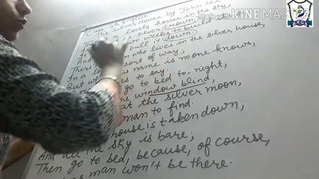 BRGS/CLASS 4/English/Ch- 2 (C.B)/ Poem- The Silver House смотреть онлайн
