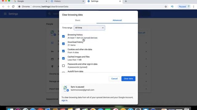 How to delete browsing history in chrome & safari on mac смотреть онлайн