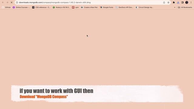 MongoDB Installation in Macbook Air M1/M2 chip Laptop || Download MongoDB смотреть онлайн