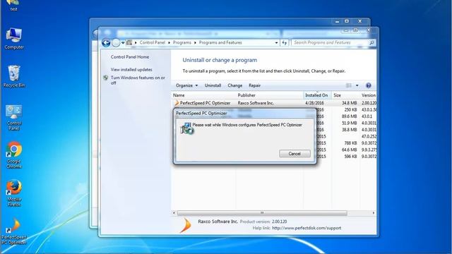 Uninstall PerfectSpeed PC Optimizer 2.0 Guide смотреть онлайн