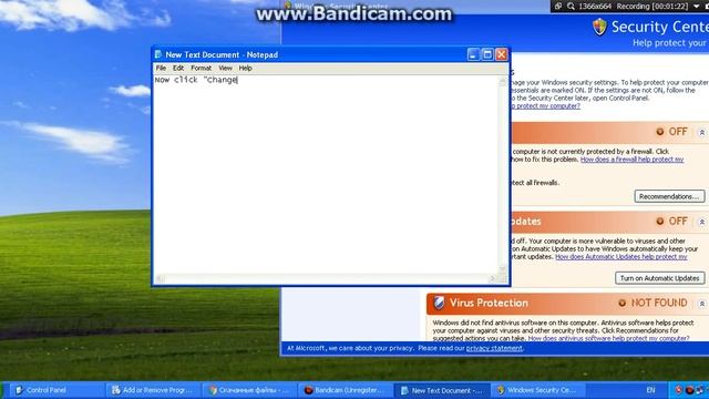 How to - Disable Windows Security Alerts on Windows XP смотреть онлайн