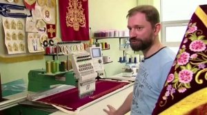 Цуканов Денис. Великая пятница. Мастерская церковной вышивки и шитья.