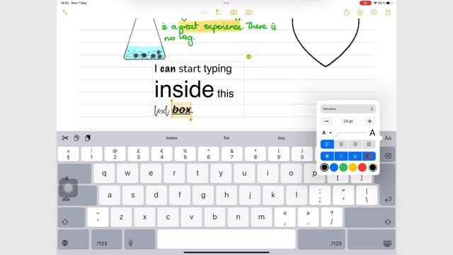 #7 Apple Notes (iPad): Text Boxes & Signatures for Beginners смотреть онлайн