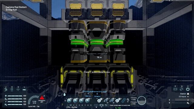 Space Engineers Static Bore Drill Tower Operation смотреть онлайн