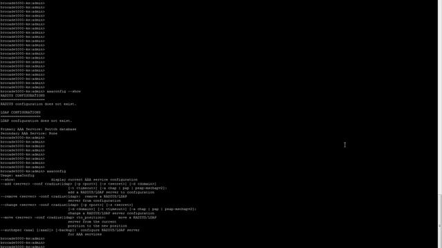 How to Add an AD/LDAP Server to the Configuration of a Brocade FC Switch by Nicholas Lee Fagan смотреть онлайн