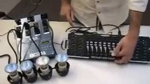 DMX Controller and DMX Dimmer Pack