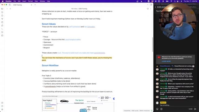 🔴 LIVE - Studying for my Scrum Master certification... смотреть онлайн