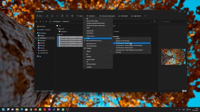 Windows 10 ve 11 Zip Dosyası Oluşturma Dosya Arşivleme смотреть онлайн