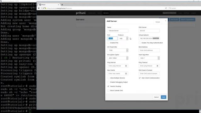 Pritunl Installieren | Linux Tutorial смотреть онлайн