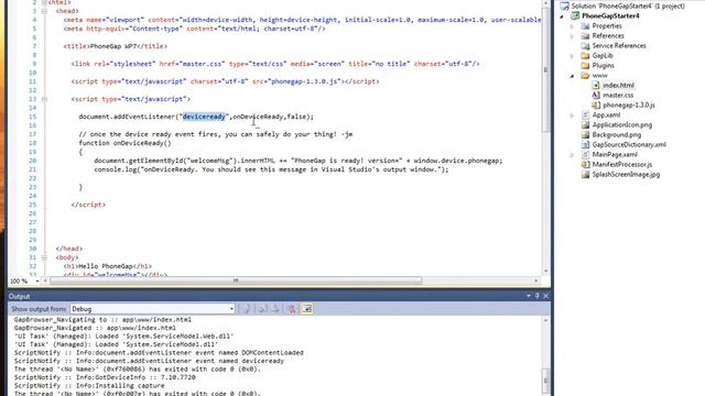 PhoneGap for Windows Phone - Getting Started смотреть онлайн