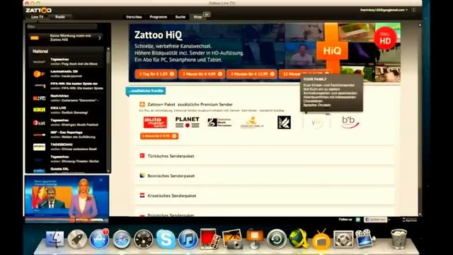 1. Free Tv Pc - Mac Zattoo смотреть онлайн