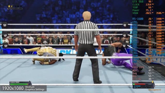 WWE 2K24 | GTX 960 2GB | Ryzen 5 1600 смотреть онлайн