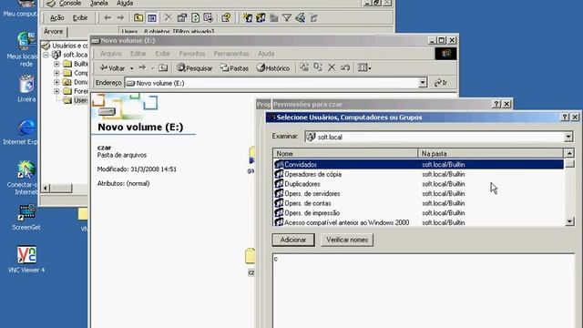 Windows 2000 Server - Compartilhamento de Perfil Móvel смотреть онлайн