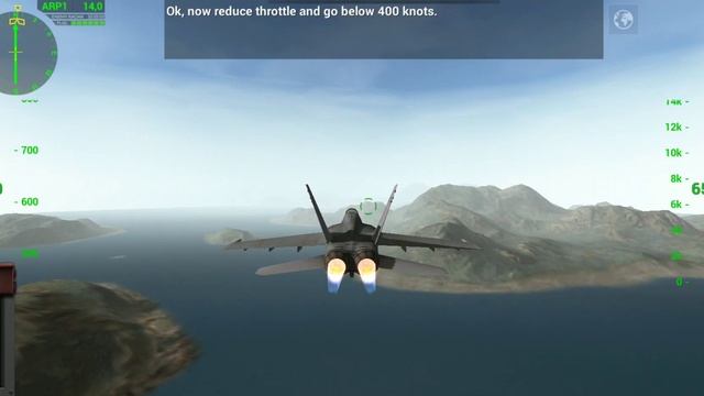 F18 Carrier Landing Lite - Android Gameplay смотреть онлайн