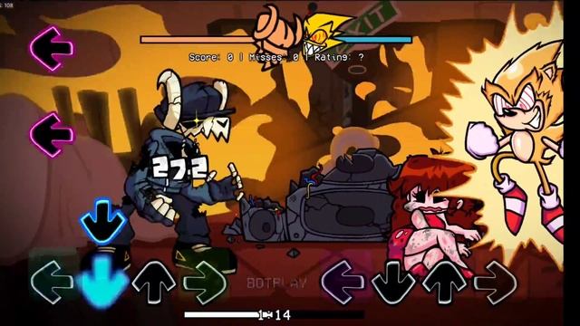 Friday Night Funkin'Tabi VS Sonic.Exe [Chaos x Genocide] смотреть онлайн