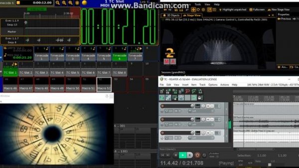 ma on pc + reaper midi time code