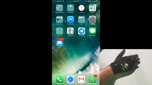 05 Control your iPhone with CaptoGlove смотреть онлайн