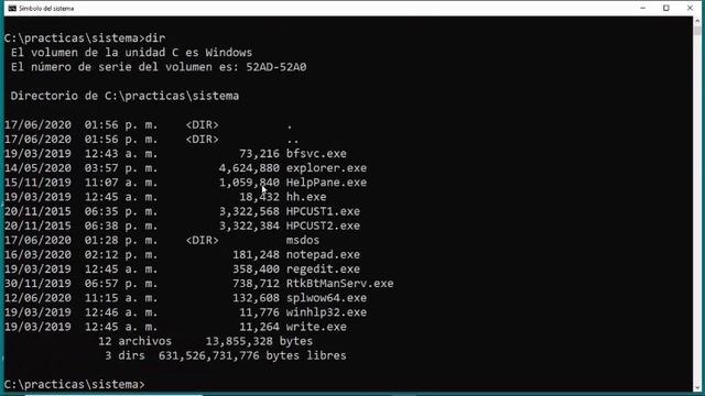 Copiar archivos con MS DOS смотреть онлайн