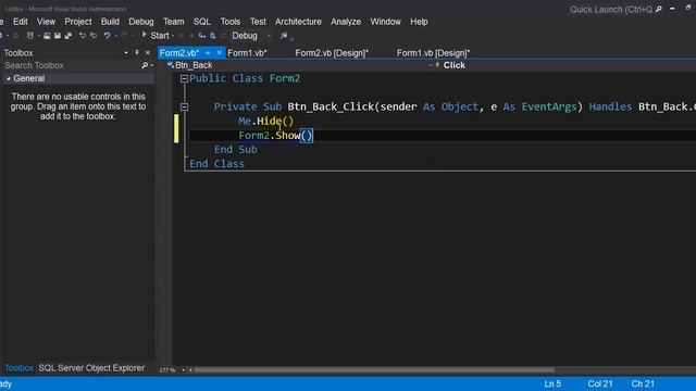 VB.Net- Add Form2 to your project[16][A] Mohamed saad смотреть онлайн